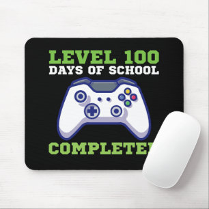 Jongens Niveau 100 Dagen School Voltooid  Muismat