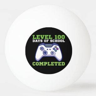 Jongens Niveau 100 Dagen School Voltooid Pingpongbal