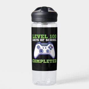 Jongens Niveau 100 Dagen School Voltooid  Waterfles