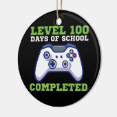 Jongens Niveau 100 Dagen School Voltooide Keramisch Ornament (Links)
