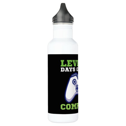 Jongens niveau 100 dagen van de school voltooid waterfles  (Links)