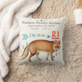 Jongen's Nursery Room Baby Stat Fox Arrow Pattern Kussen (Deken)