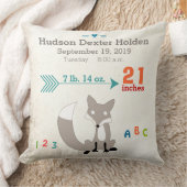Jongen's Nursery Room Baby Stat Fox Arrow Pattern Kussen (Deken)