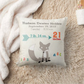 Jongen's Nursery Room Baby Stat Fox Arrow Pattern Kussen (Deken)