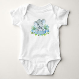 Jongens olifant baby shirts