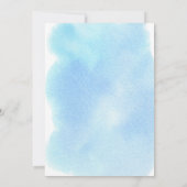 Jongens onder het Baby shower Zee Kaart (Achterkant)