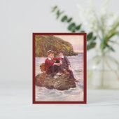 jongens op het Briefkaart Rock (Staand voorkant)