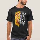 Jongens Pasen Christelijke Bijbel Verse Lion Judah T-shirt (Voorkant)
