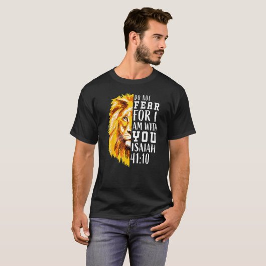 Jongens Pasen Christelijke Bijbel Verse Lion Judah T-shirt (Voorkant volledig)