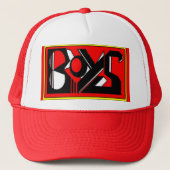 "jongens petten" trucker pet (Voorkant)