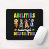 Jongens Peuter Autisme Disabilities Awareness Muismat (Met muis)