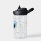 Jongens politieagent blauw Pet waterfles (Links)
