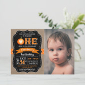 Jongen's pompoen foto van 1 september kaart (Staand voorkant)