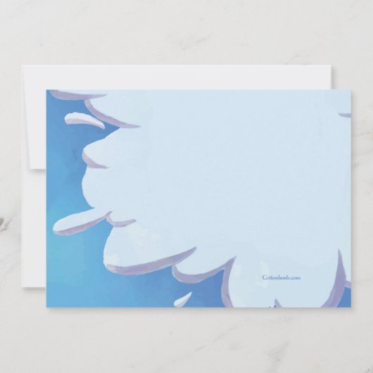 Jongen's Pool Party uitnodiging (Achterkant)