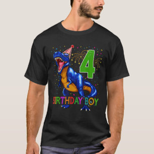 Jongens Rawr I m 4 4th Birthday Dinosaurs Dinosaur T-shirt