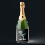 Jongens Ring Bearer T-Rex Dinosaur Wedding Party G Sparkling Wijnetiket<br><div class="desc">Jongens Ring Bearer T-Rex Dinosaur Wedding Party Gift Outfit</div>