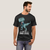 Jongens Ring Bearer T-Rex Dinosaur Wedding Party G T-shirt (Voorkant volledig)