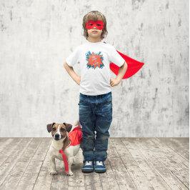 Jongens Rode, Witte & BOOM!" 4 juli stripboek  Kinder Shirts