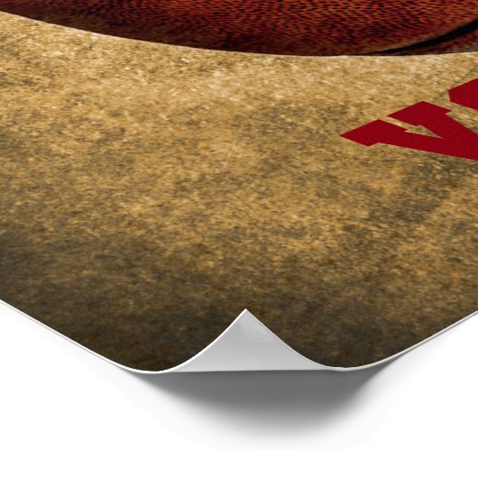 Jongens Room Decor Basketball Persoonlijk Poster (Hoek)