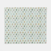 Jongens Schattig Transport Auto Patroon Kinderen Fleece Deken (Voorkant (Horizontaal))
