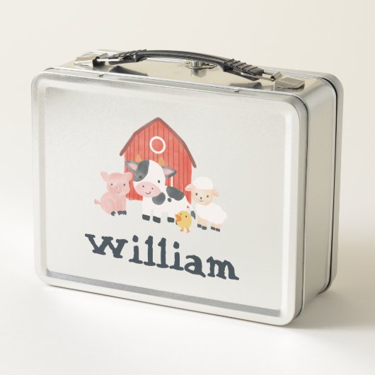 Jongens Schattige Boerderij Dier Barnyard Peuter (Achterkant)