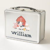 Jongens Schattige Boerderij Dier Barnyard Peuter (Voorkant)