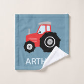 Jongens Schattige en Modern Boerderij Dierenpatroo Bad Handdoek (Wasdoekje)