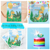 Jongens Schattige Moderne Dinosaurus Kinderen Verj Servet