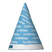 Jongens Schattige Reizen Vliegtuig Kids Verjaardag Feesthoedjes (Rechts)