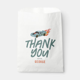 Jongens Schattige twee Fast Racing 2e verjaardag Bedankzakje