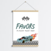 Jongens Schattige twee snelle 2e verjaardag auto's Poster