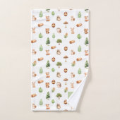 Jongens Schattigee bosdieren Bad Handdoek (Handdoek)