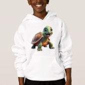 Jongens Schattigee dinosaurushoodie (Voorkant)