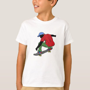 Jongens skateboard shirt