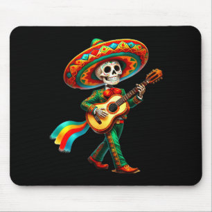 Jongens Skelet Cinco De Mayo Schedel Feest Hoeden Muismat