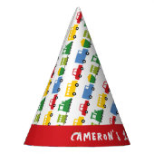 Jongens Speelgoed Auto Bus Vrachtwagen Treinvervoe Feesthoedjes (Links)