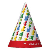 Jongens Speelgoed Auto Bus Vrachtwagen Treinvervoe Feesthoedjes (Links)