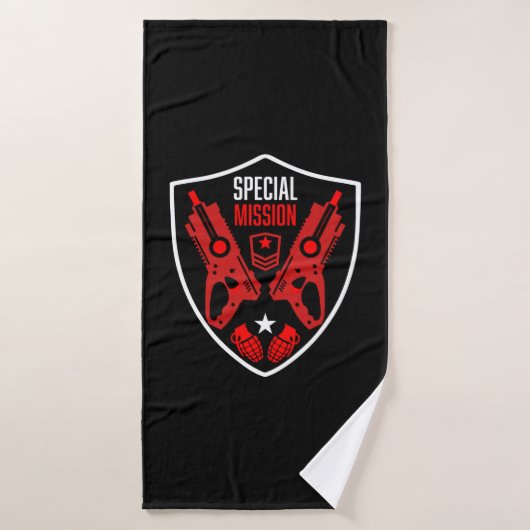 Jongens Speelgoed Dart Pistool Battle Badhanddoek (Badhanddoek)