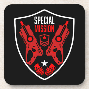 Jongens Speelgoed Dart Pistool Battle Bier Onderzetter