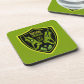 Jongens Speelgoed Dart Pistool Battle Bier Onderzetter (Linkerzijde)