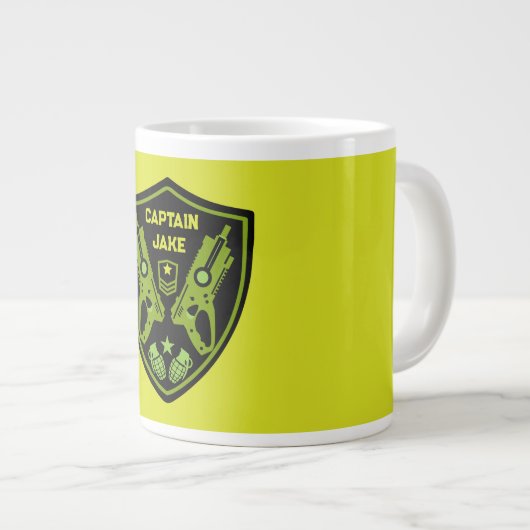 Jongens Speelgoed Dart Pistool Battle Grote Koffiekop (Voorkant rechts)