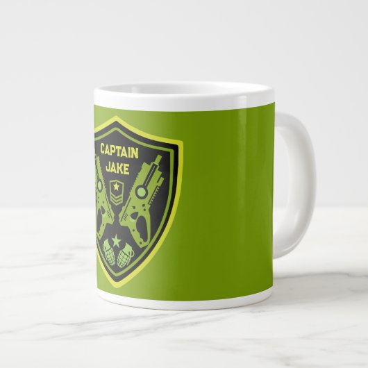 Jongens Speelgoed Dart Pistool Battle Grote Koffiekop (Voorkant rechts)