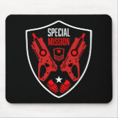 Jongens Speelgoed Dart Pistool Battle Muismat (Voorkant)