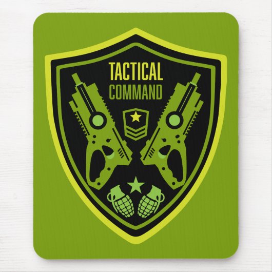 Jongens Speelgoed Dart Pistool Battle Muismat (Voorkant)