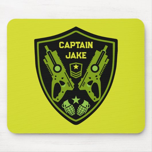 Jongens Speelgoed Dart Pistool Battle Muismat (Voorkant)