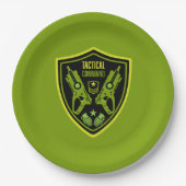 Jongens Speelgoed Dart Pistool Battle Papieren Bordje (Voorkant)