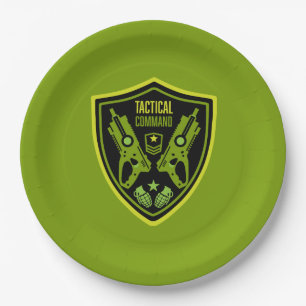 Jongens Speelgoed Dart Pistool Battle Papieren Bordje