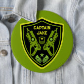 Jongens Speelgoed Dart Pistool Battle Ronde Button 6,0 Cm (In situ)