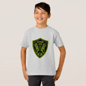 Jongens Speelgoed Dart Pistool Battle T-shirt (Voorkant volledig)