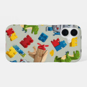 Jongens Speelgoed iPhone 16 Hoesje (Achterkant horizontaal)